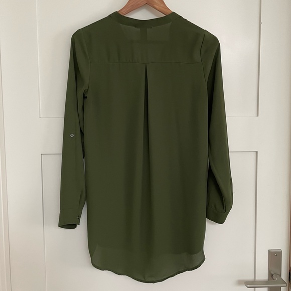 Forever 21 - Dark Green Blouse - Picture 2 of 3